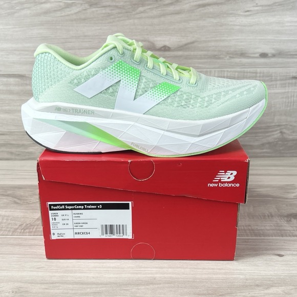 New Balance Other - New Balance FuelCell SuperComp Trainer v3 Melon Water MRCXCG4 Men's Size 10